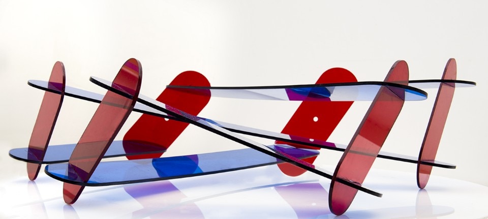 Enrique Salamanca Doble cinta cilindros, 1971 Crediti: Galerie José de la Mano, Madrid © ADAGP, Parigi, 2018 